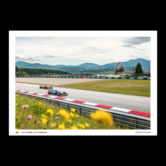 Lewis Hamilton & Carlos Sainz – Grand Prix d'Autriche 2025
